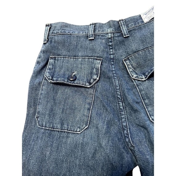 Vintage 1970’s Wrangler High Waisted Jeans Made i… - image 9