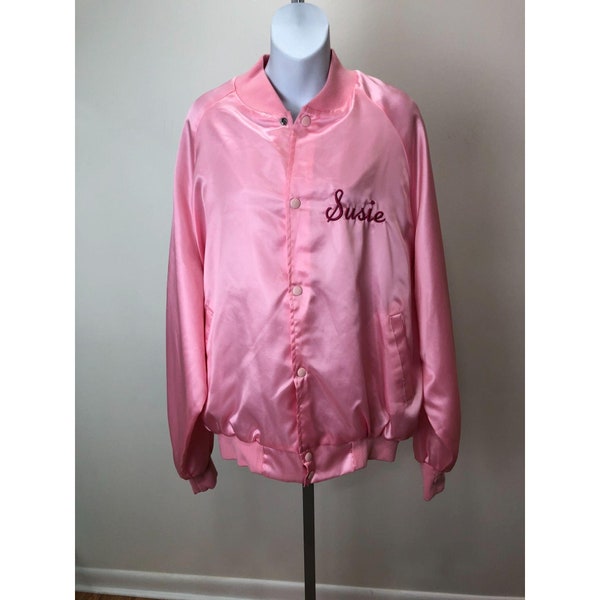 Pink Ladies Jacket Etsy