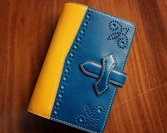 Passport Holder, Leather Passport Wallet, Shinki Hikaku Shell Cordovan Buttero Passport Cover