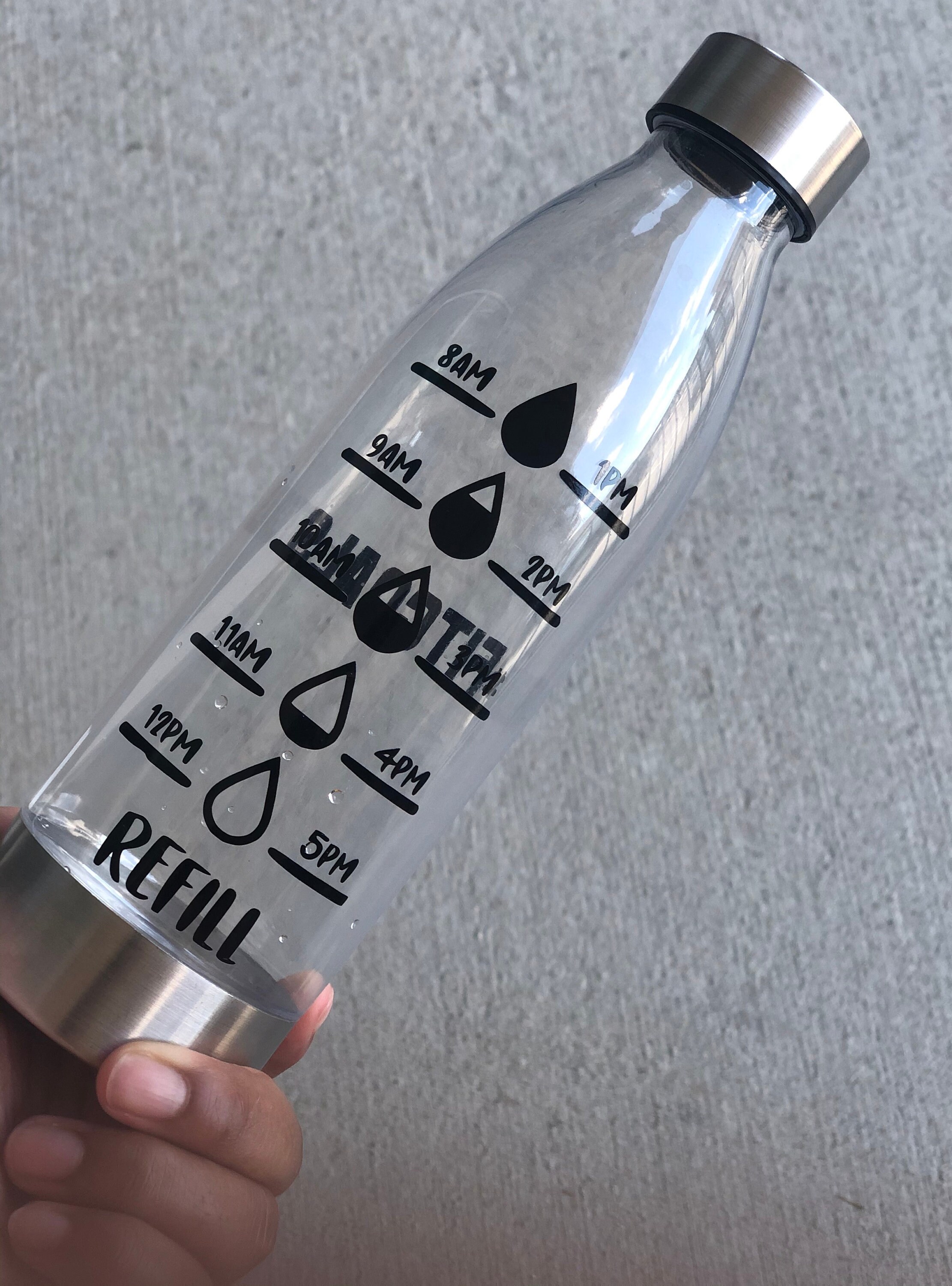 personalized water bottle tracker