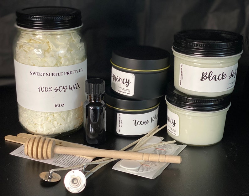Candle Making Kit Create Your Own Candles DIY Soy Candles Etsy