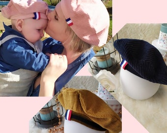 Beret Fille Bebe Etsy