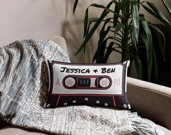 Funda de almohada Premium Mixtape personalizada