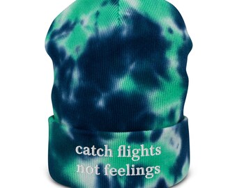 Atrapa vuelos no sentimientos Gorro tie-dye