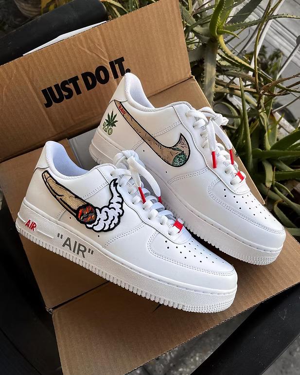 Custom air force 1 weed - Etsy 日本
