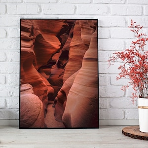 Antelope Canyon Poster - USA Landscape - Najavo Nation Print - Arizona Landscape Photography