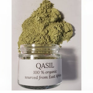 QASIL POWDER RELIEF ACNE PIMPLES SKIN SPOT ECZEMA HAIR CARE FACE MASK SIHR  RUQYA