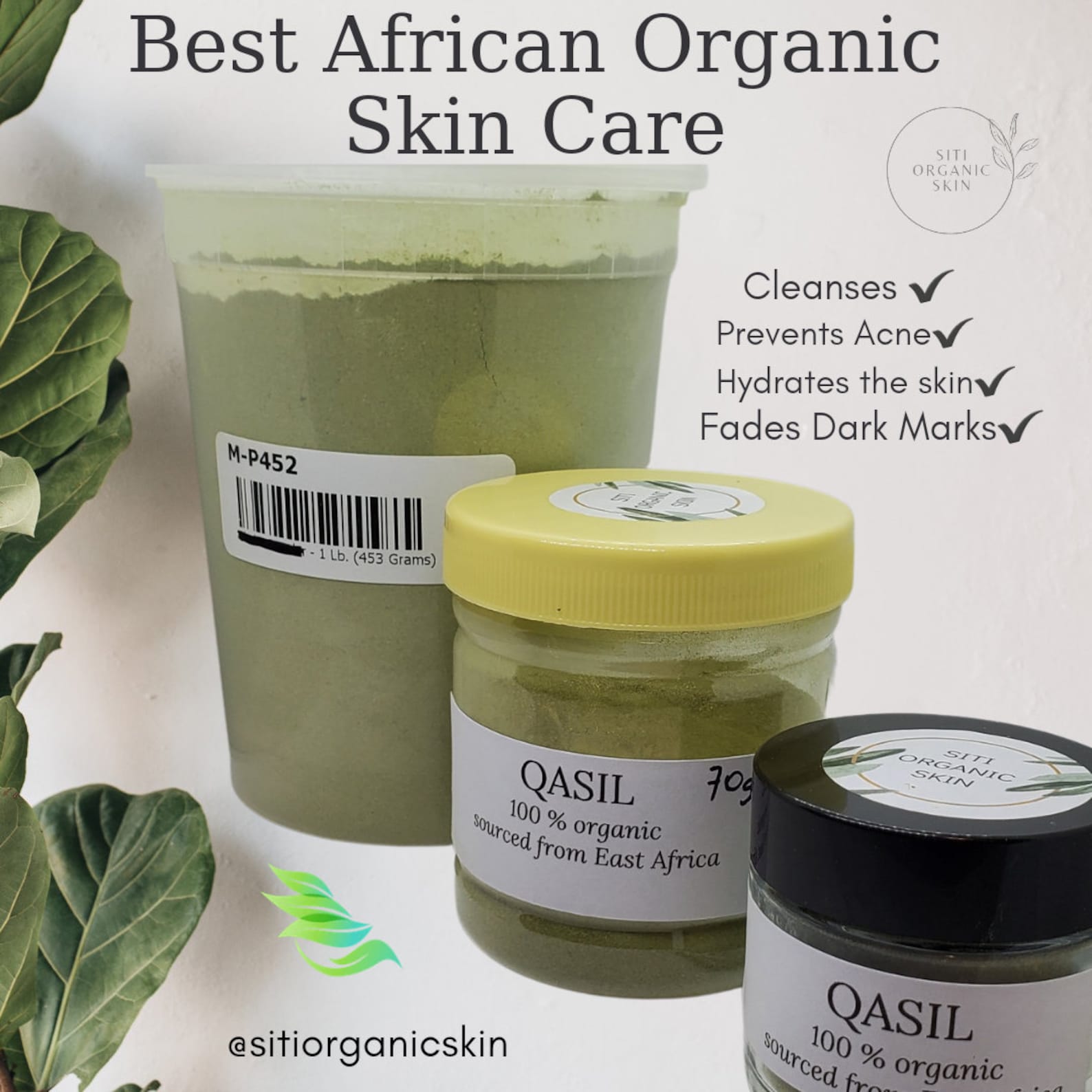 Qasil Powder All Natural and Organic Etsy Canada