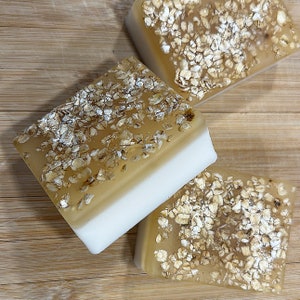 Oatmeal Vanilla Soap for face and body