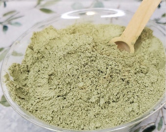 Auténtico polvo de Qasil somalí: mascarilla de África oriental que atenúa las manchas oscuras, afina los poros y aclara la piel.