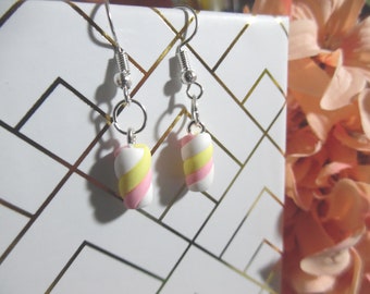 Kawaii Marshmallow Earrings