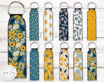 10 diseños de llaveros de sublimación