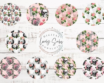 Boho Car Coaster Bundle, Digital PNG File, Instant Download, Sublimation Design, Printable Graphic, Car Accessories