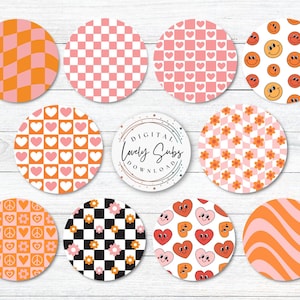 Car Coaster Bundle, Digital PNG File, Instant Download, Sublimation Design, Printable Graphic, Car Accessories