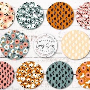 Car Coaster Bundle, Digital PNG File, Instant Download, Sublimation Design, Printable Graphic, Car Accessories