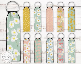 昇華転写キーホルダーデザイン10種類（PNG）、キーホルダーの即時デジタルダウンロード、キーホルダー用ブランクデザイン、印刷可能