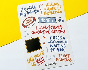 The Little Big Things Musical Inspired Sticker Sheet