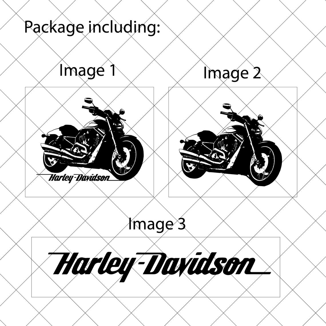 Harley Davidson Motorcycle Cut File Svg Png Etsy