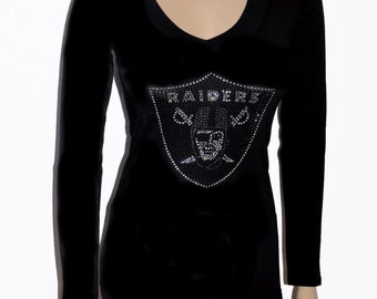 raiders bling shirt