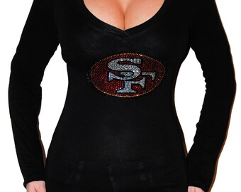 49ers bling jersey