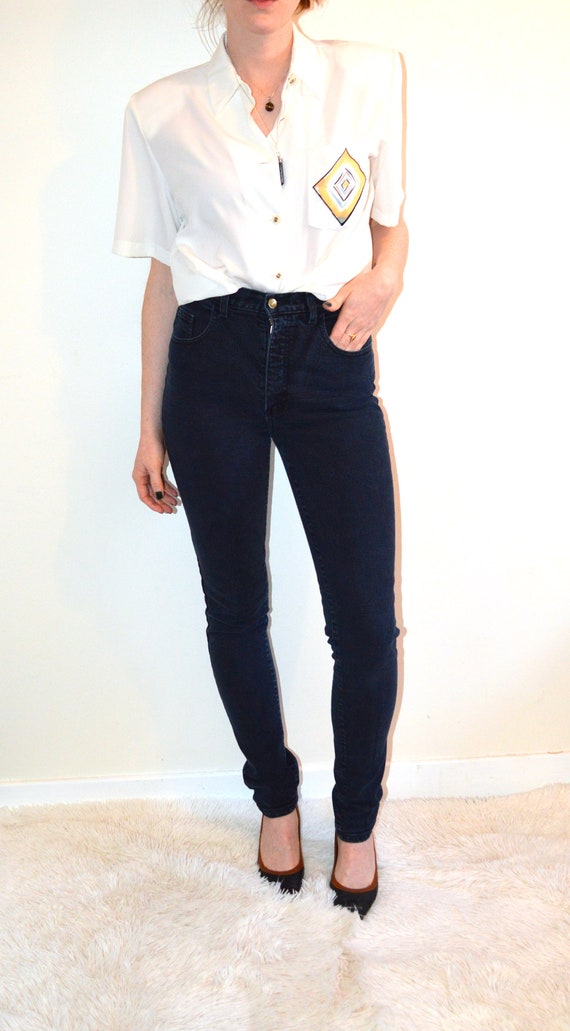 faded black mom jeans