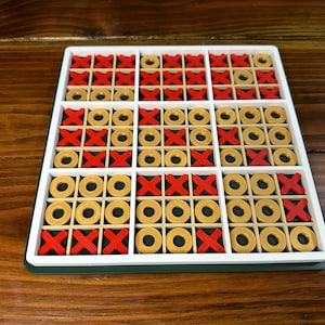 Ultimate Tic Tac Toe Board - Etsy