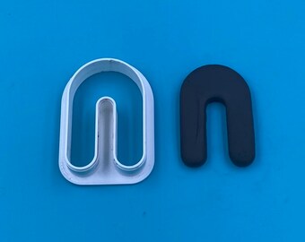 Sharp Rounded Rainbow Cutter - Clay, Fondant, Cookie, Jewelry