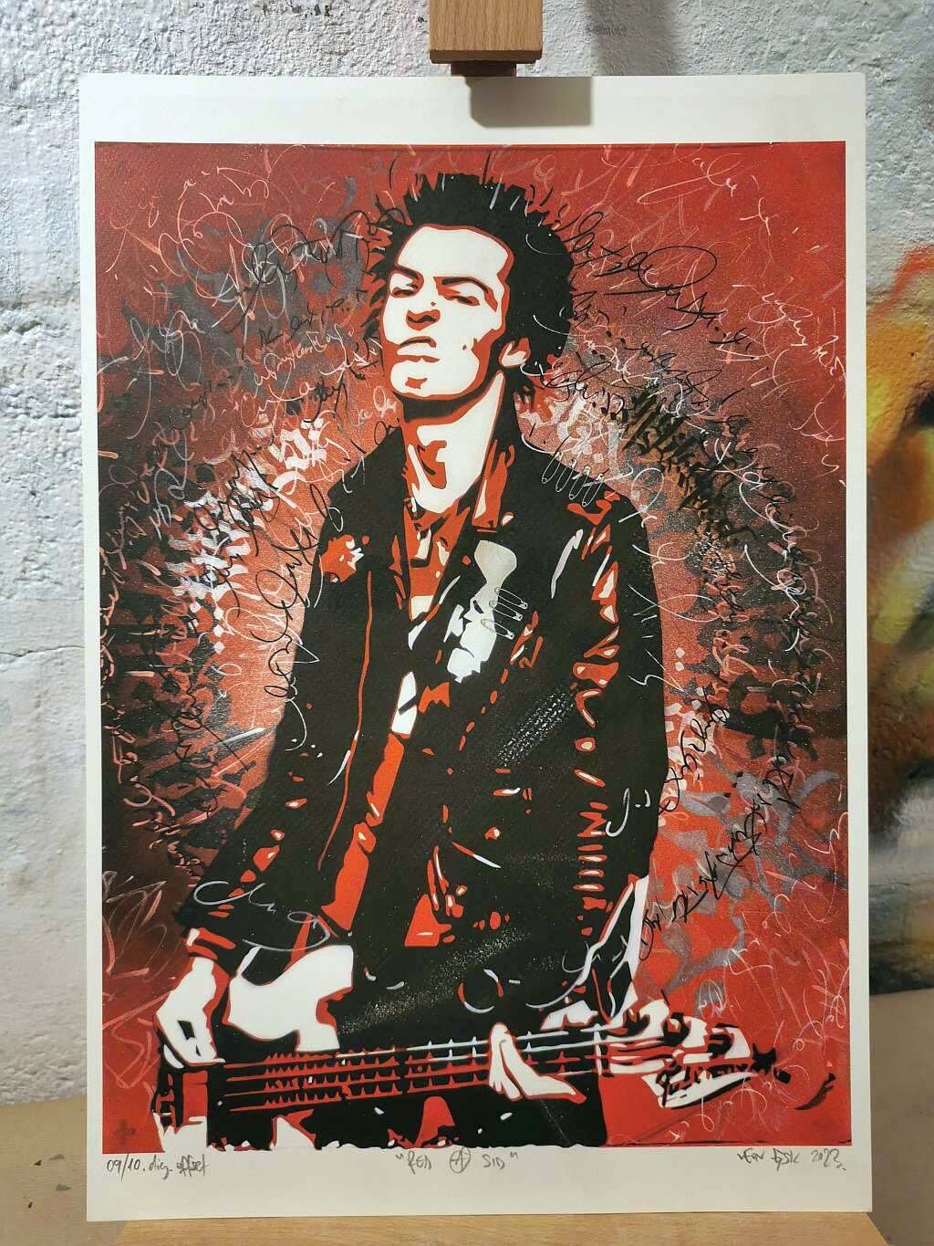 Sid vicious poster - Etsy 日本