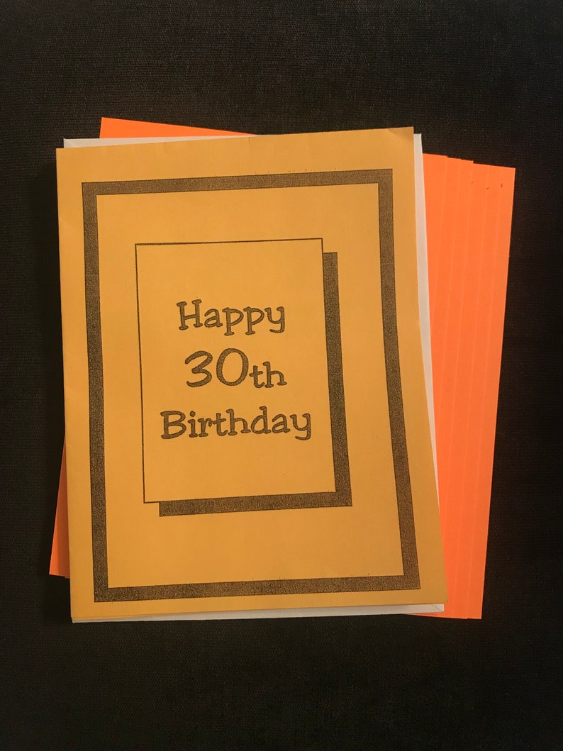 Woman/'s 30th birthday gift packet