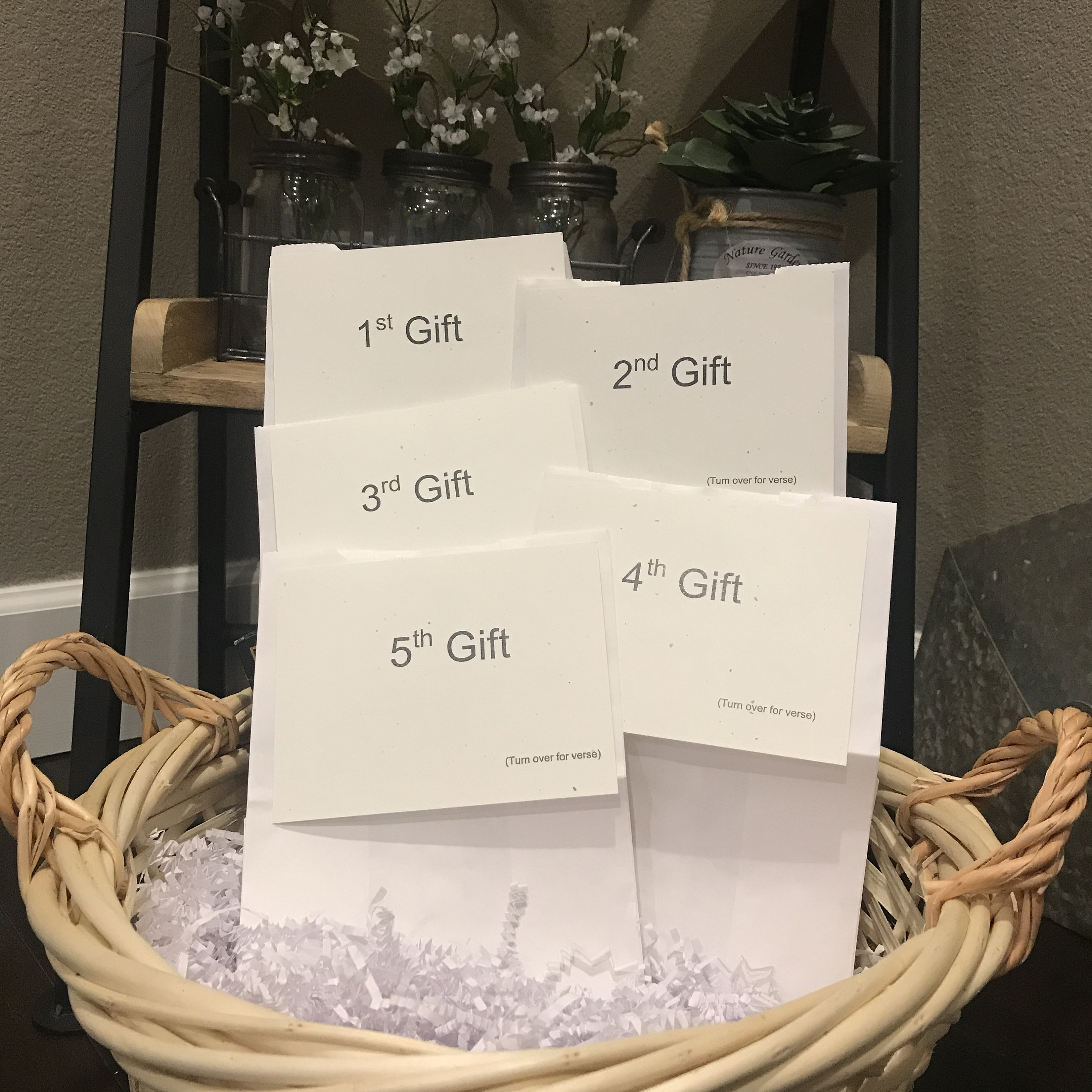 Bridal Shower Gift Packet Etsy