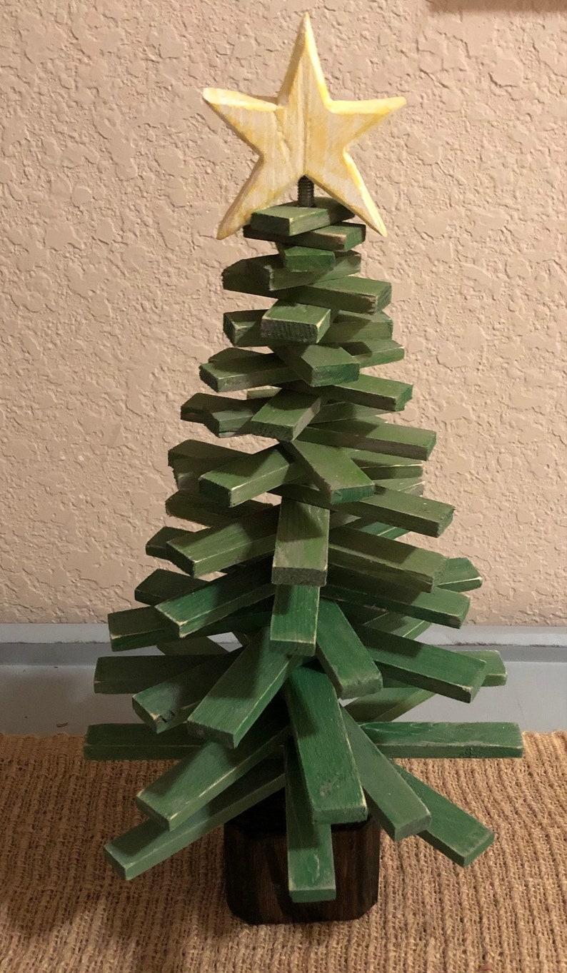 Collapsible Table Top Christmas Tree