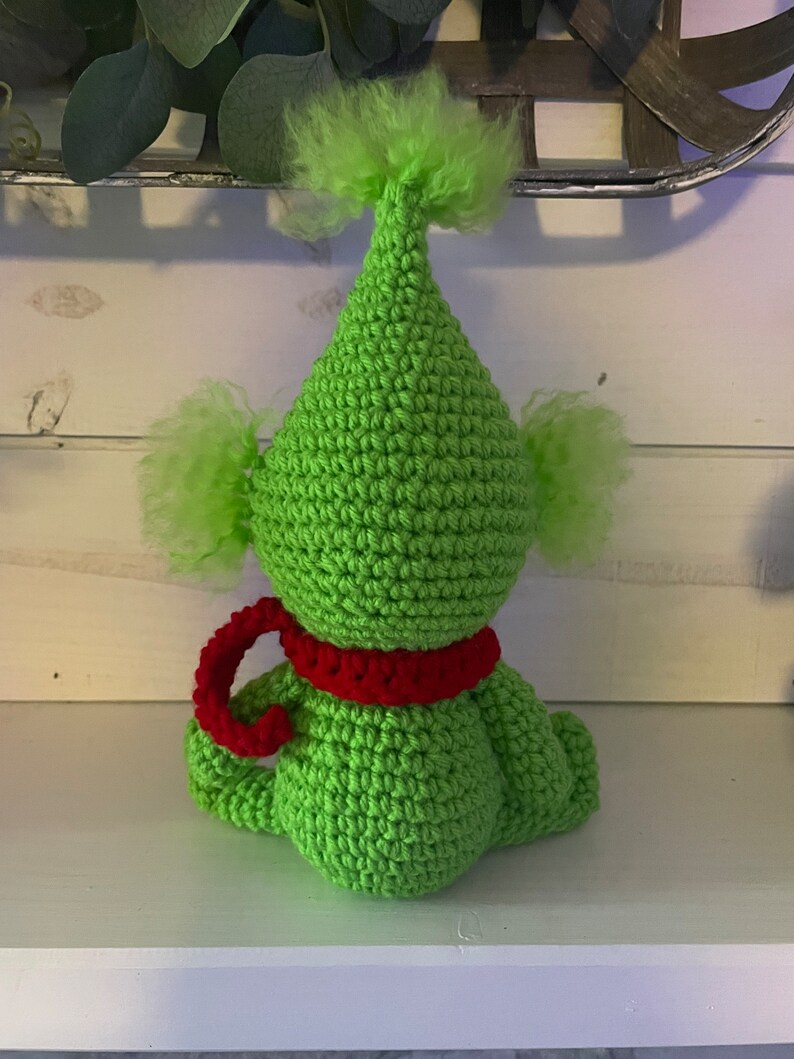 Baby Grinch Plush Toy Etsy