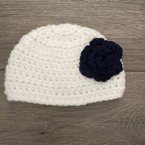 Flower Baby Hat