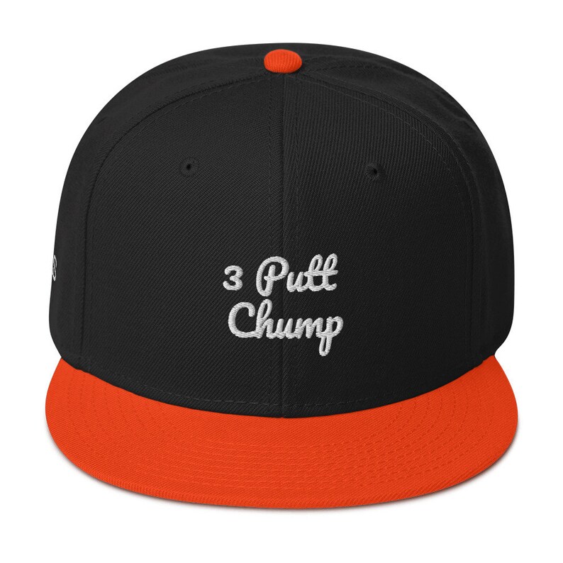 3 Putt Chump Snapback Hat | Etsy