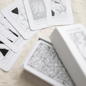 Baraja de cartas del Tarot de Afirmaciones: Tarot Inspirador / Tarot Eufórico Queer / Regalo perfecto para él, regalo para ella, regalo para ellos