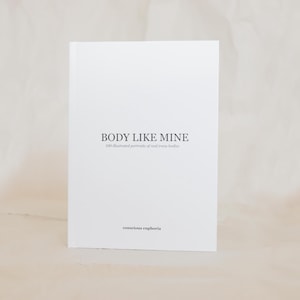 Portrait Book of Trans People | Body Like Mine Illustrated Book | Gift for Them Her Him | Queer Art Anthology