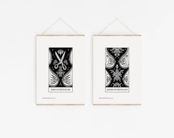 Transgender Tarot Art Print | Trans Anatomy Top Surgery | Line Art Illustration | Perfect gift for him, gift for her, gift for them