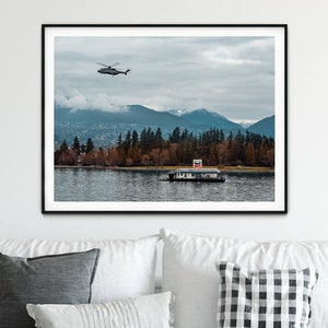 Stanley Park Photograph, Vancouver Digital Print, Photography Print, Instant Download, Art, Home Decor, Vancouver Picture, Colourful, Van