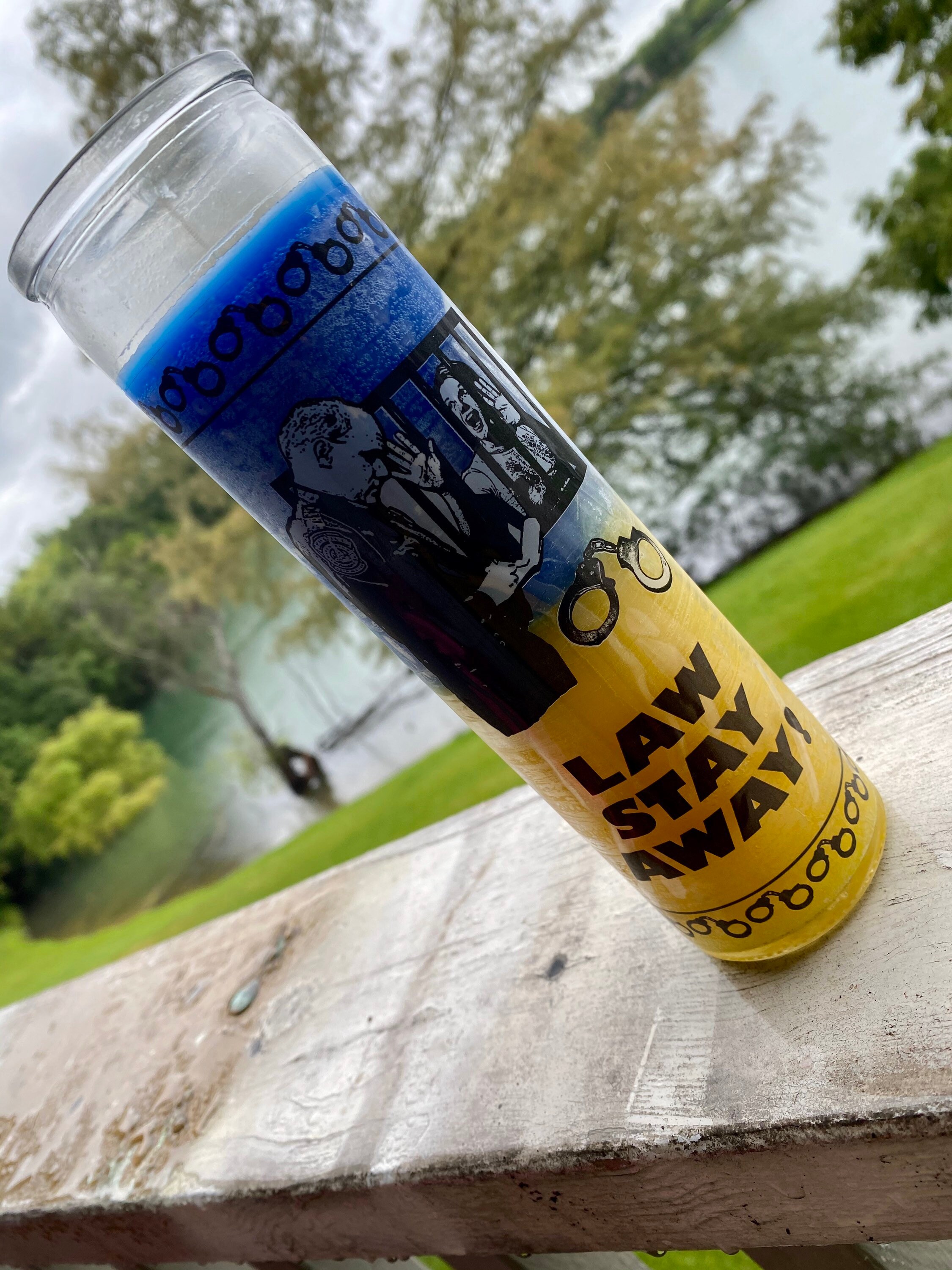 Court Case & Law Stay Away Candle Etsy
