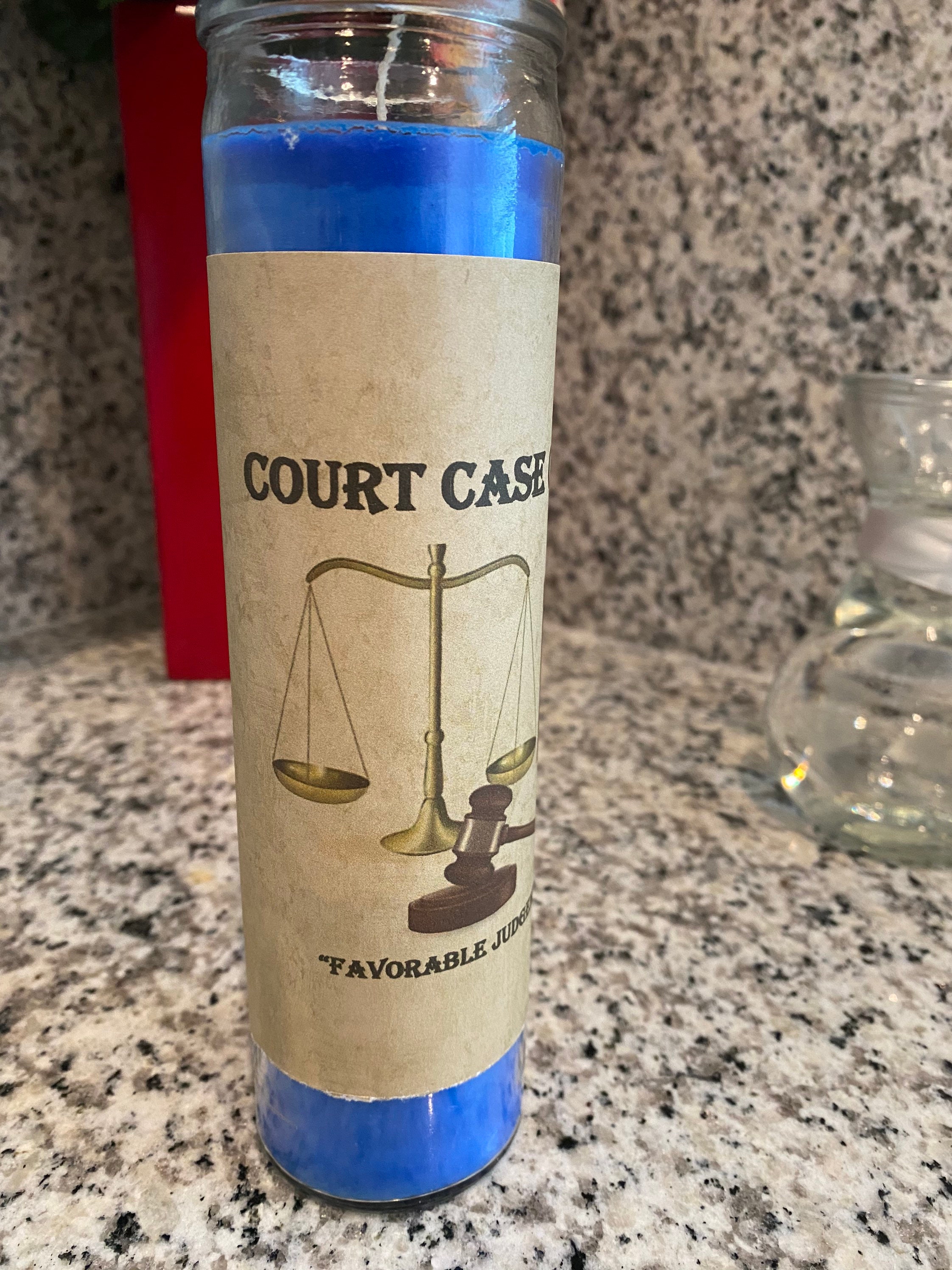 Court Case & Law Stay Away Candle Etsy