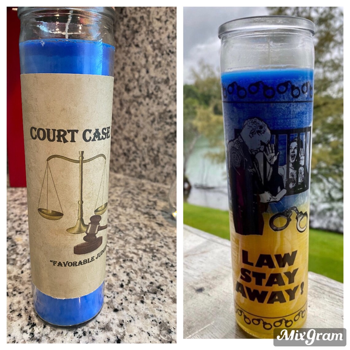 Court Case & Law Stay Away Candle Etsy