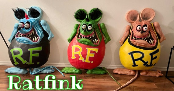 Ratfink Wall Leaner. Life Size. - Etsy