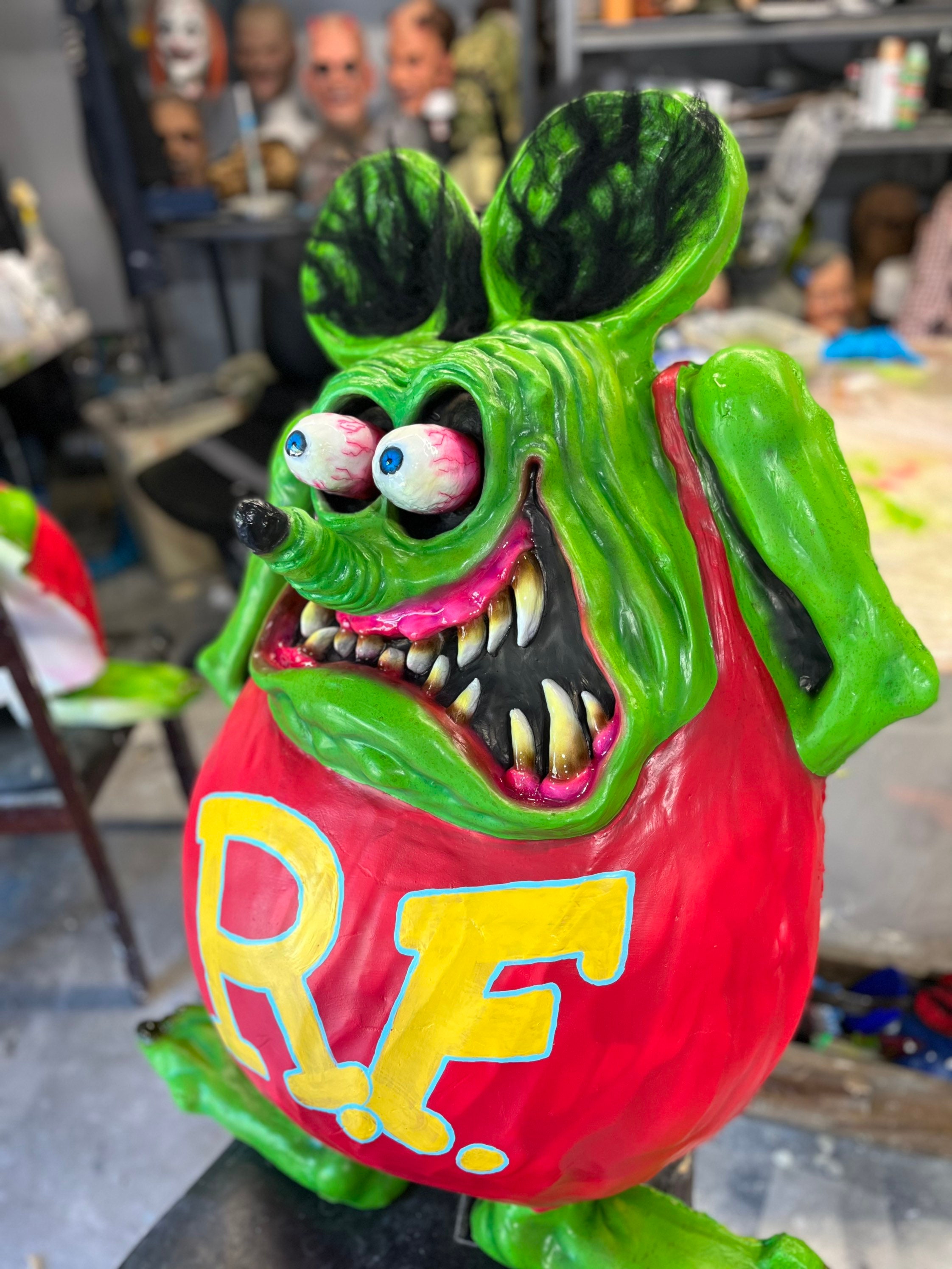 Ratfink Wall Leaner. Life Size. - Etsy