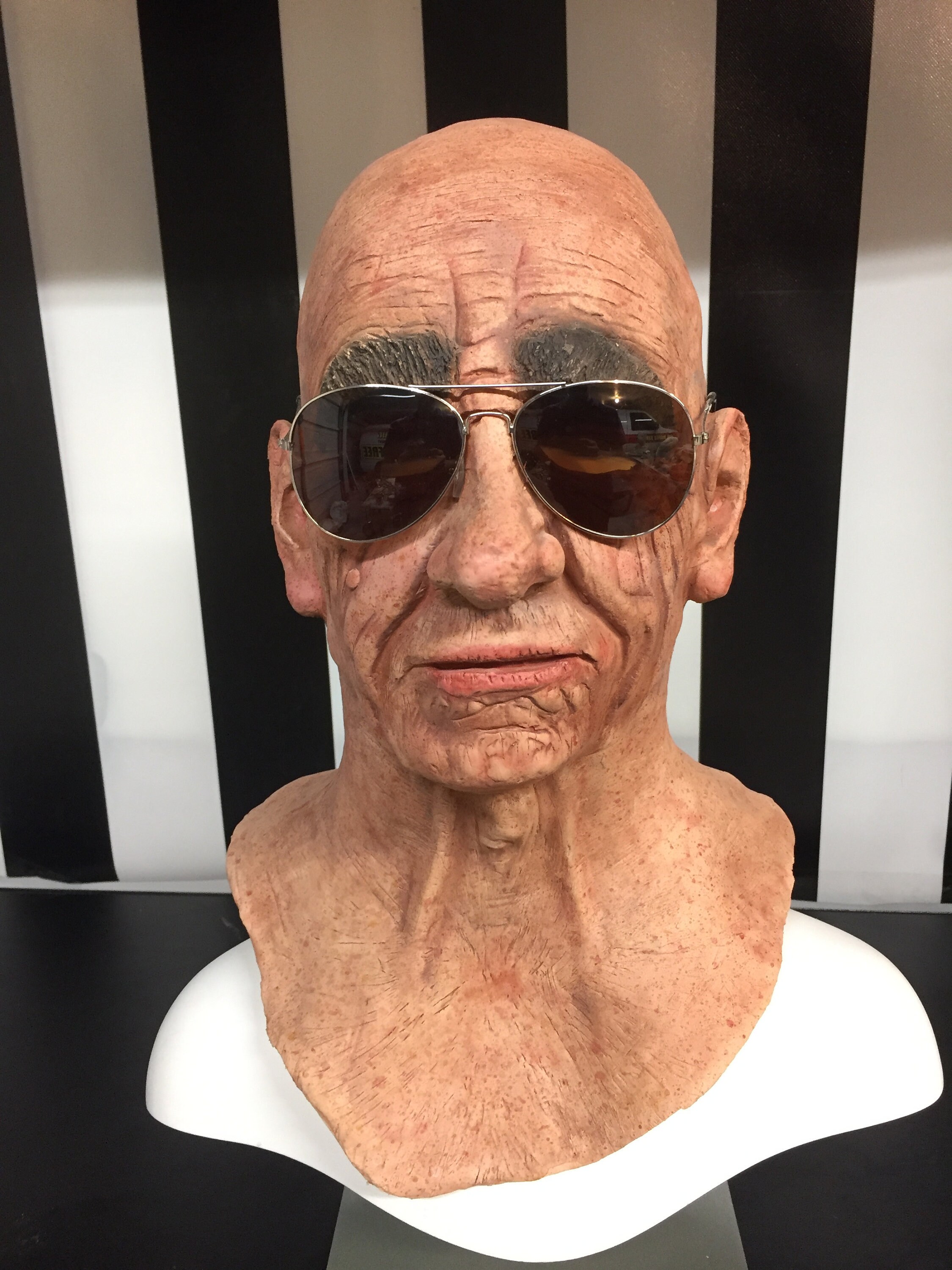 Mr. Wrinkles, Old Man, Ultra Realistic, Latex Mask. Etsy