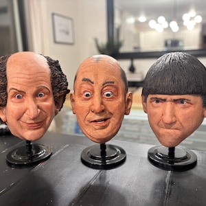 The Three Stooges. Adult Size Masks - Etsy
