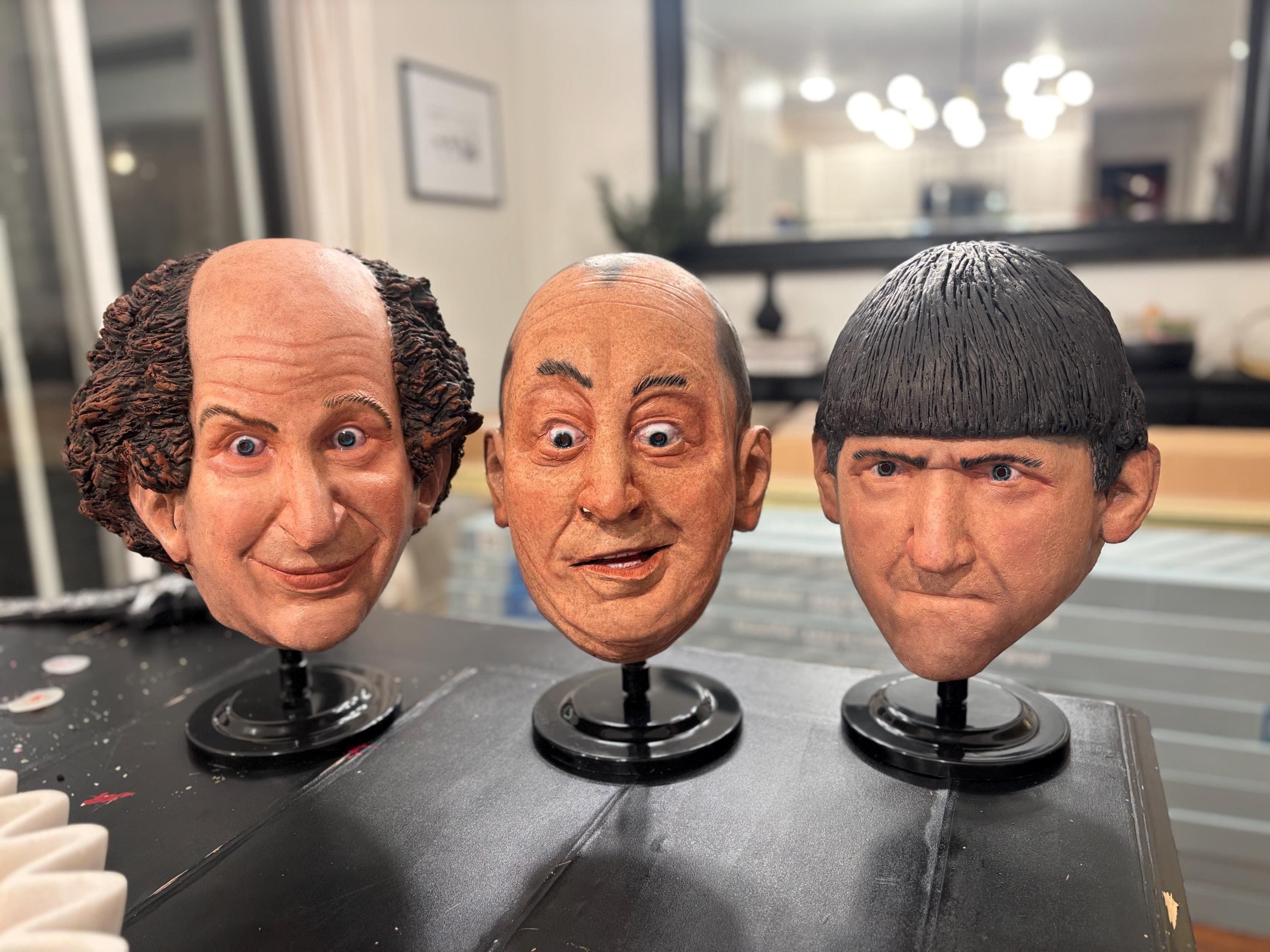 The Three Stooges. Adult Size Masks - Etsy