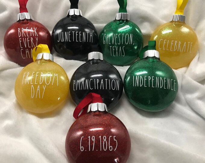 Ornaments, 1865 Celebrate Freedom Day