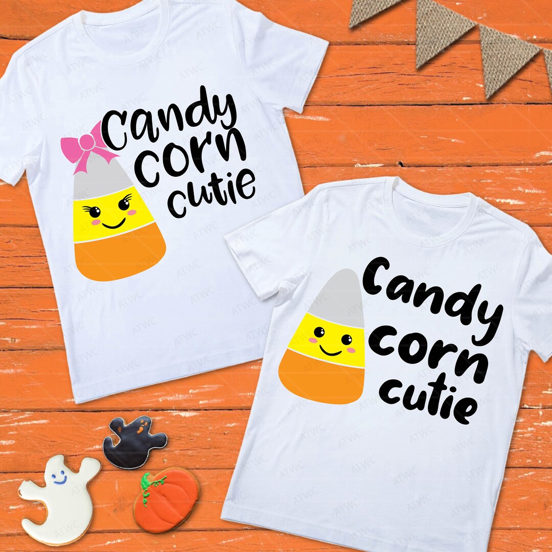Candy Corn Cutie Boy Girl DIGITAL SVG Cut File, Candy Corn Svg ...