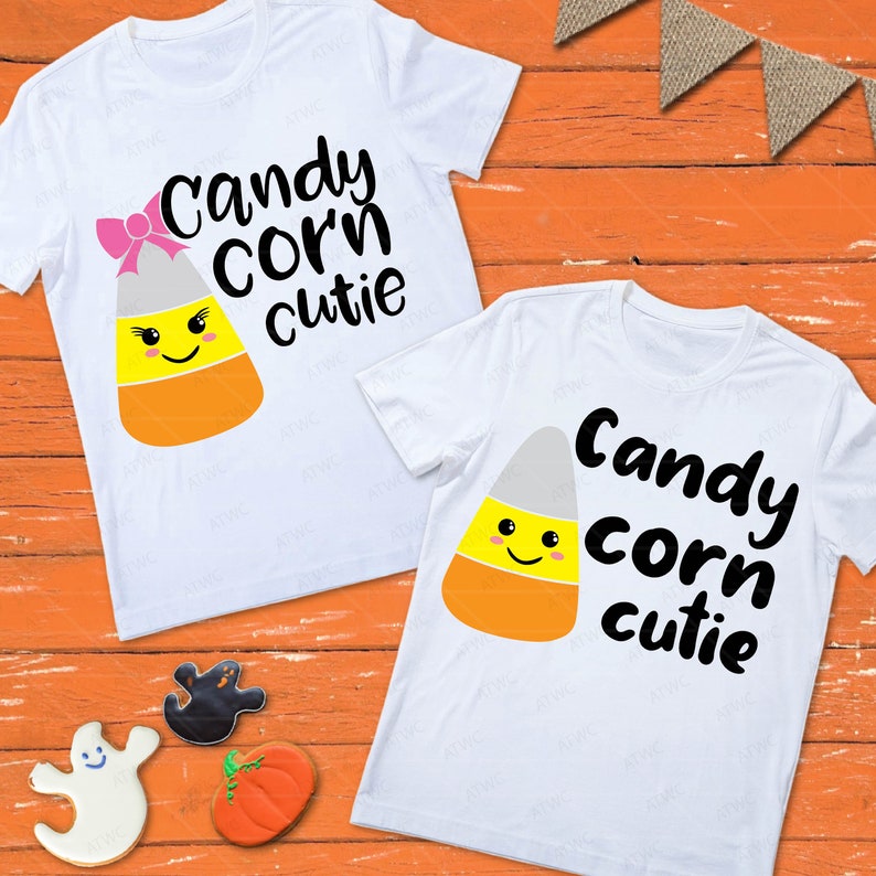 Candy Corn Cutie Boy Girl DIGITAL SVG Cut File Candy Corn | Etsy