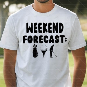 Feliz Día del Padre Golf Fin de Semana Pronóstico Golf DIGITAL SVG Archivo de Corte, Golf svg, Golf Cita svg, Bolsa de Golf svg, Papá Golf svg, Día del Padre svg